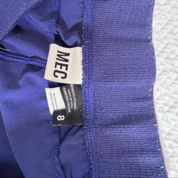 MOUNTAIN Equipment MEC Blue Cropped Capri Pants Size 8 - Picture 5 of 5